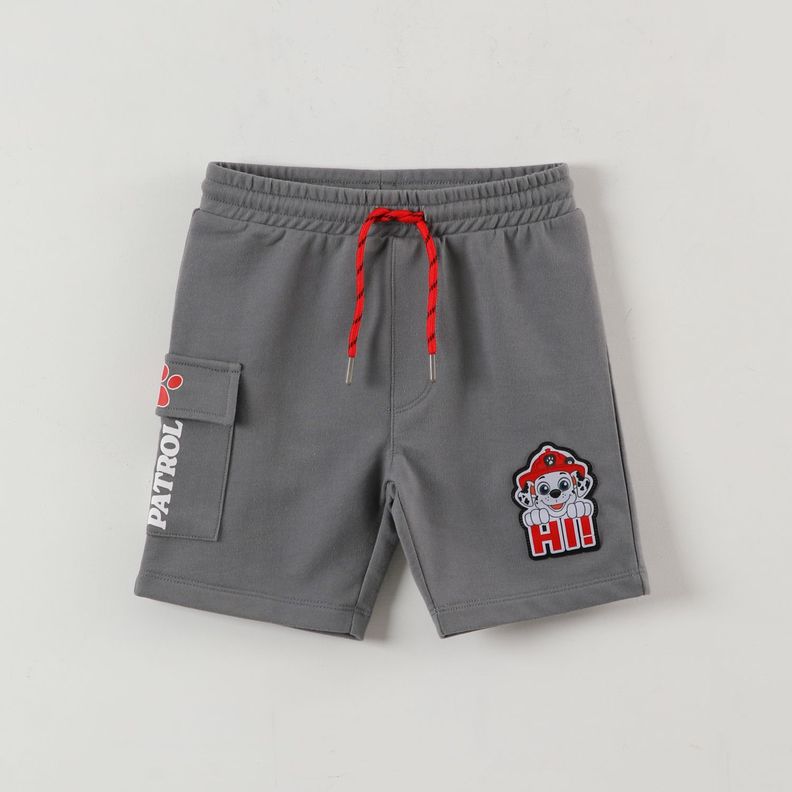 Short Niño Cargo Gris Paw Patrol-0
