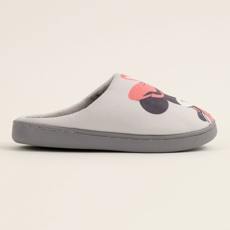 Pantufla Mujer Minnie Posando Blanco Disney-3