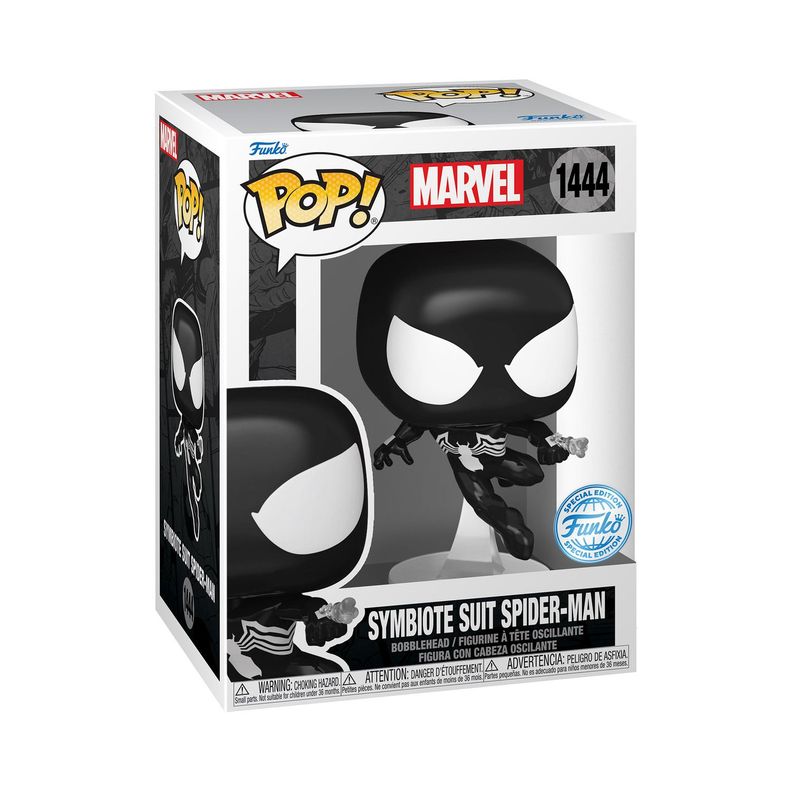 Funko Pop Spiderman Con Simbionte Marvel - 1444-1