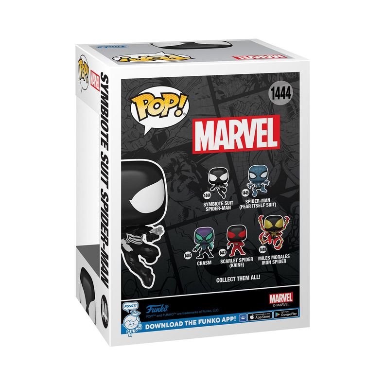 Funko Pop Spiderman Con Simbionte Marvel - 1444-2