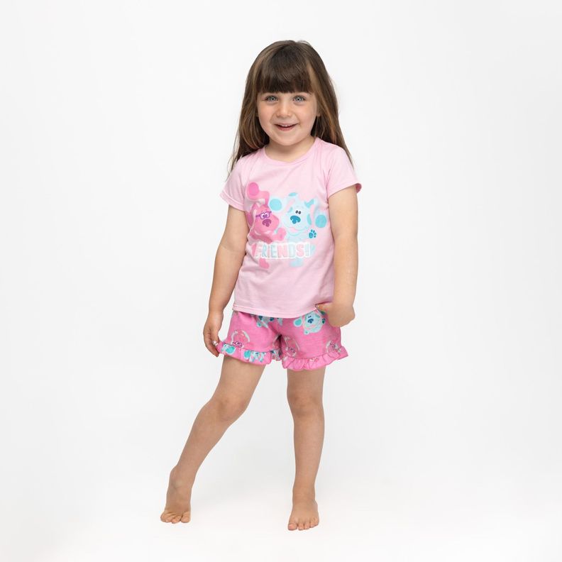 Pijama Niña Friends Rosado Las Pistas de Blue-0