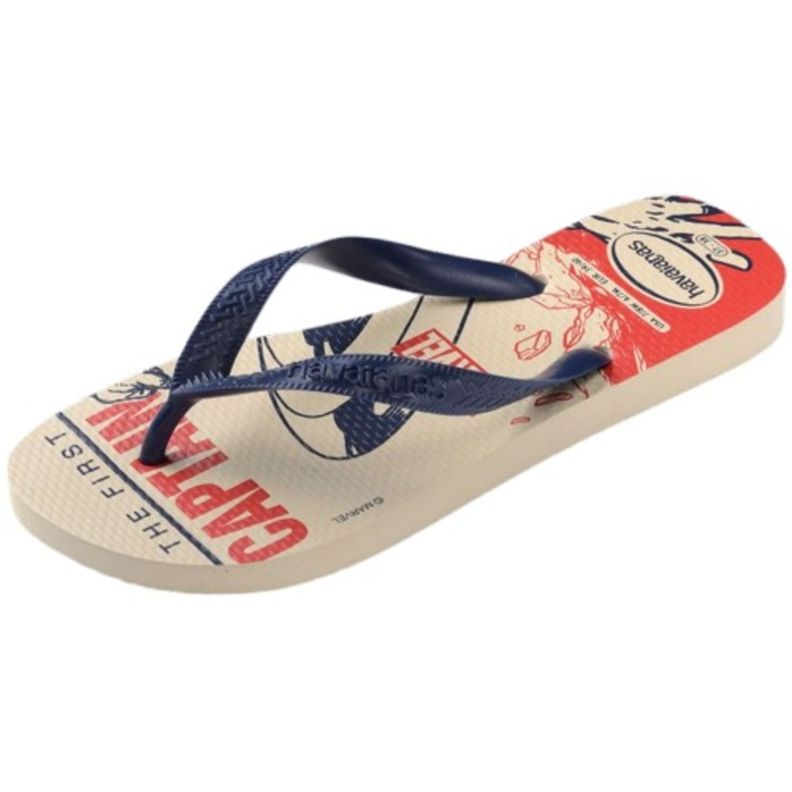 Sandalias Hombre Top Beige Marvel Havaianas-1
