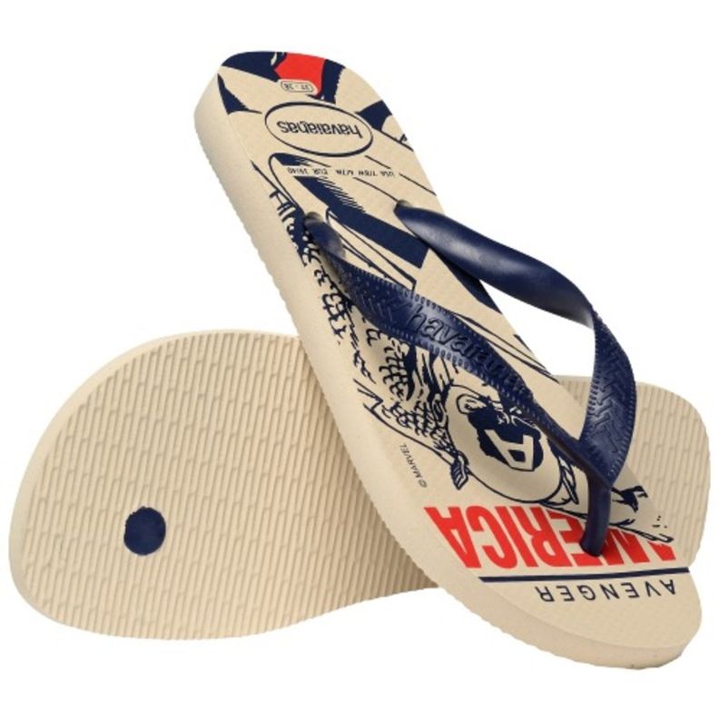 Sandalias Hombre Top Beige Marvel Havaianas-3