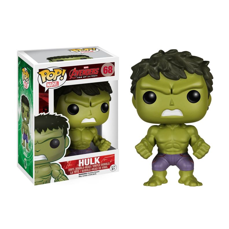 Funko Pop Hulk Avengers 2 Marvel - 68-0