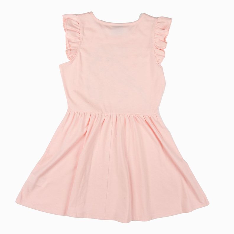 Vestido Niña Elsa Silueta Frozen Rosa Disney-4