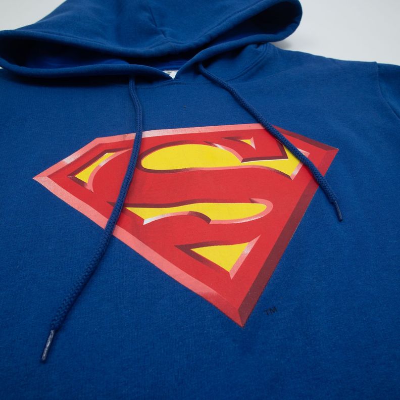 Poleron Hombre  Dc Comics Superman Azul-1