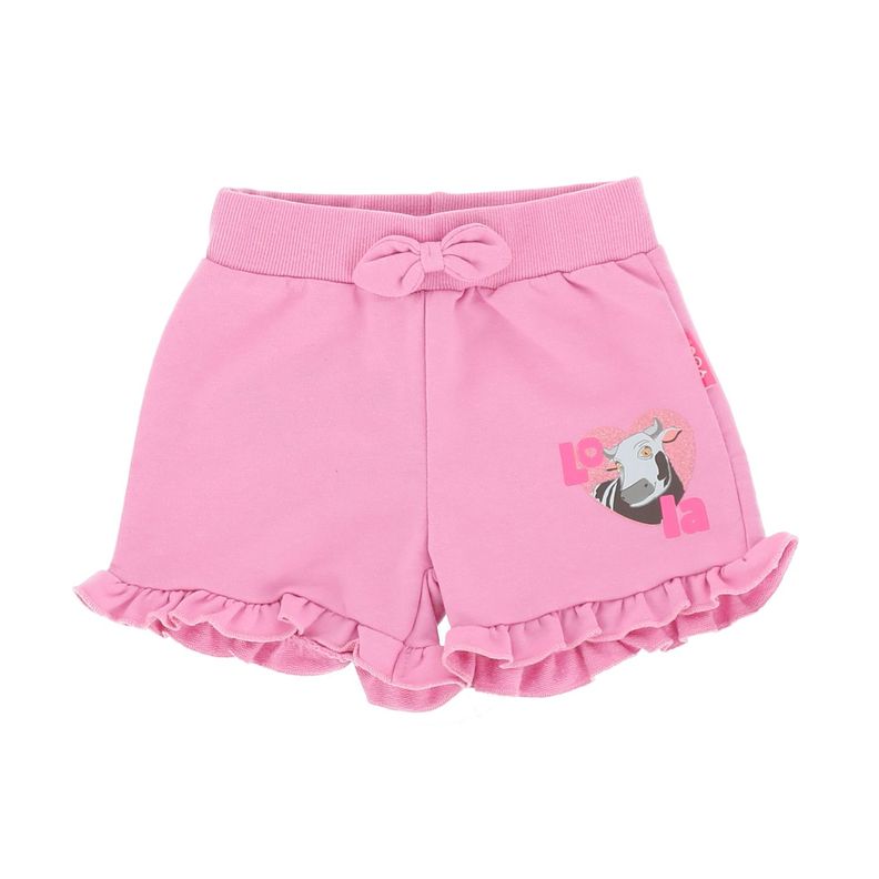 Short Niña Lola Rosado La Granja de Zenon-0