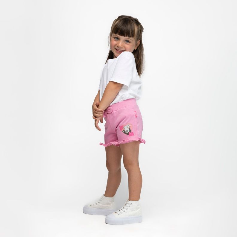 Short Niña Lola Rosado La Granja de Zenon-3