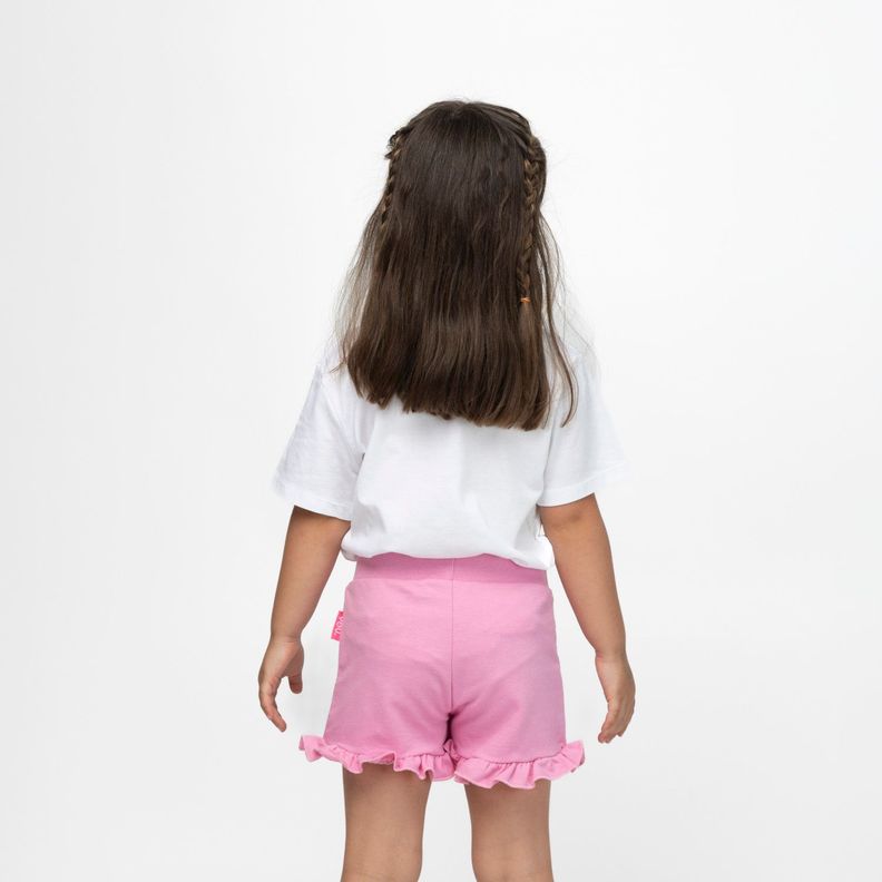 Short Niña Lola Rosado La Granja de Zenon-5