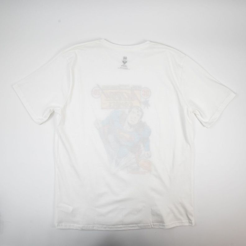 Polera Hombre Superman Old Power Blanco DC Comics-1