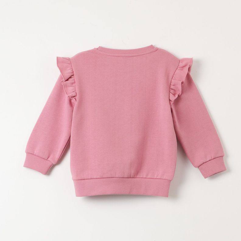 Poleron Cerrado Niña Minnie Sparkle Rosado Disney-2