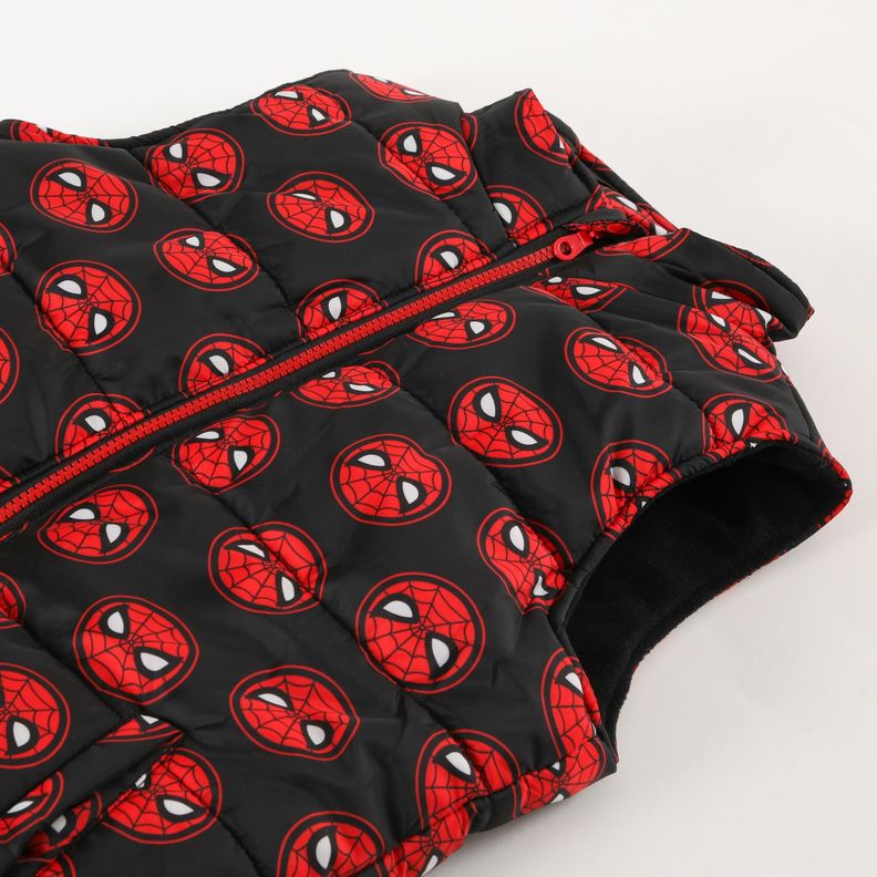 Parka Niño Spiderman Multi Logo Negro Marvel-2