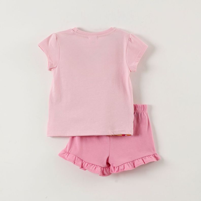 Pijama Corto Niña Star Rosado Paw Patrol-3