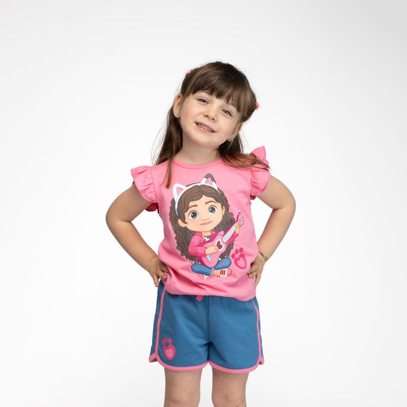 Conjunto Niña Guitarra Rosa Gabby Doll House-1