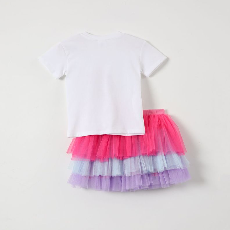 Conjunto Niña Tul Blanco Paw Patrol-1