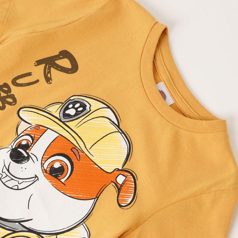 Polera Manga Larga Niño Rubble Cafè Paw Patrol-1
