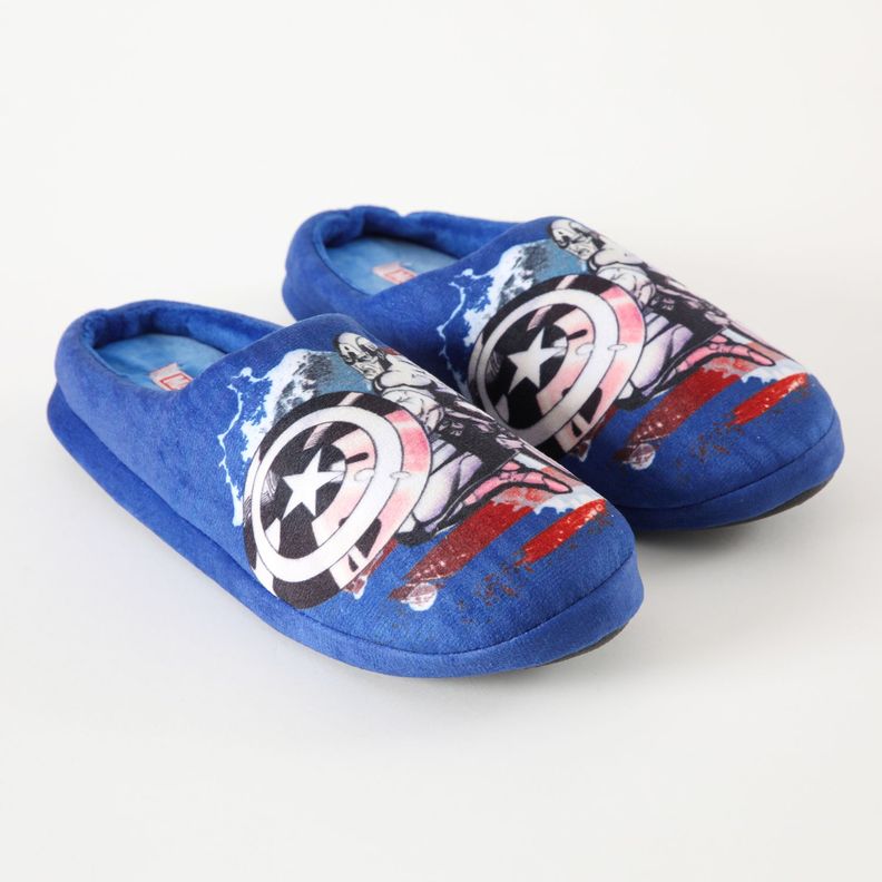 Pantufla Hombre Avengers  Azul Marvel-0