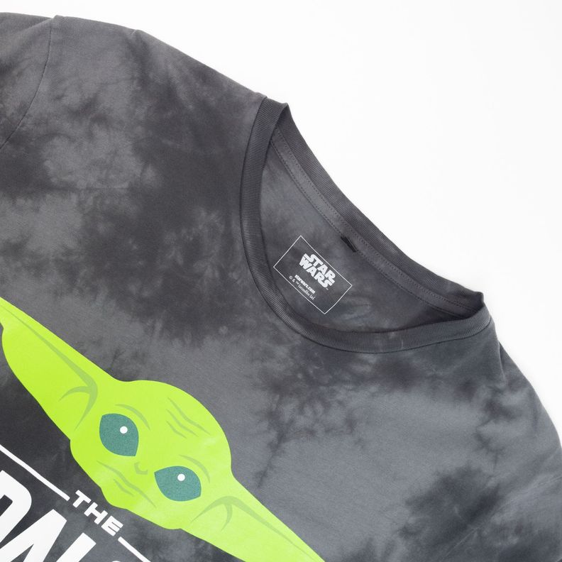 Polera Hombre  Star Wars  Grogu Tie Dye-1