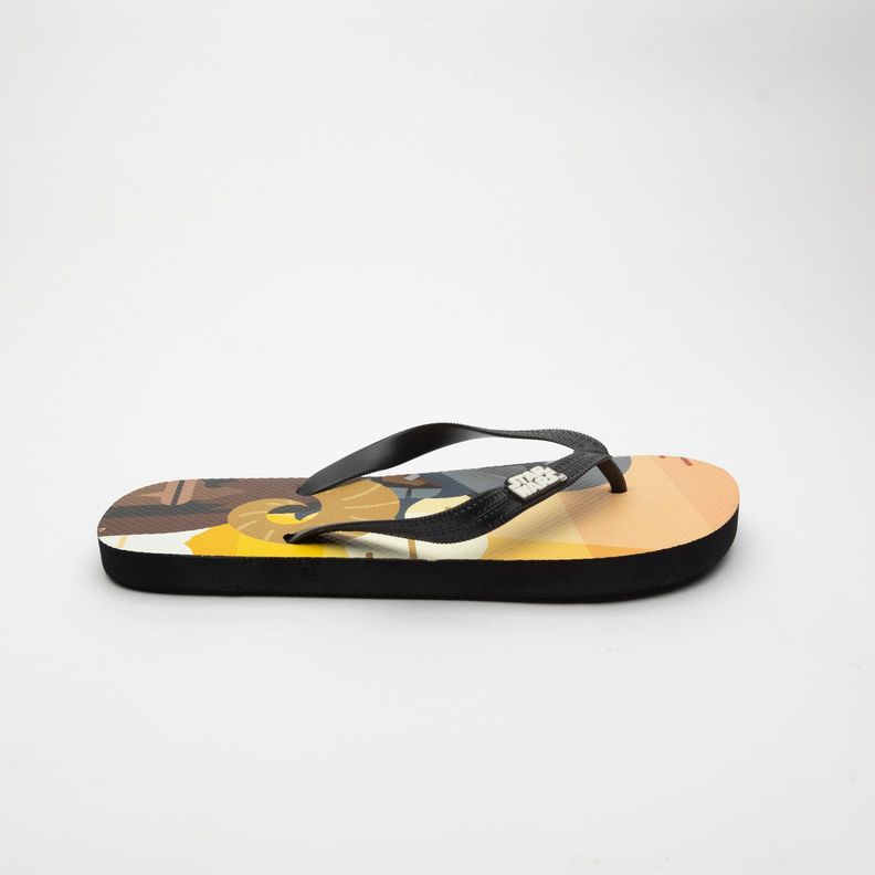 Sandalias Hombre Mandalorian Baby Yoda Star Wars Beige-2