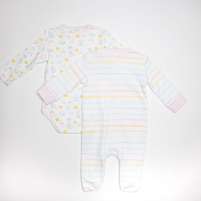 Set Bebe Winnie The Pooh Mas Miel Rosado Disney-2