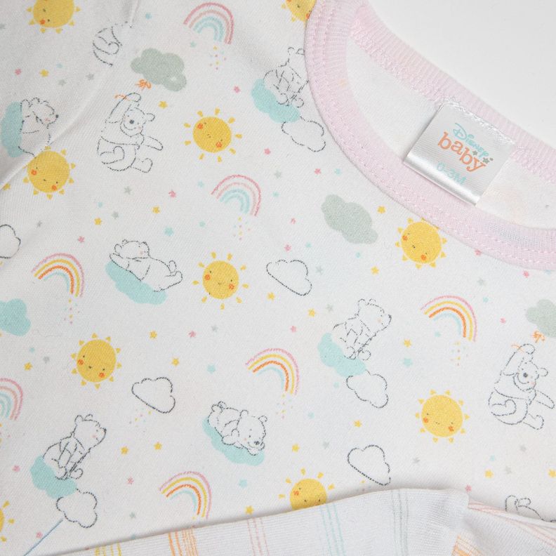 Set Bebe Winnie The Pooh Mas Miel Rosado Disney-3