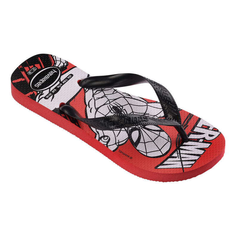 Sandalias Hombre Top Rojo Marvel Havaianas-1