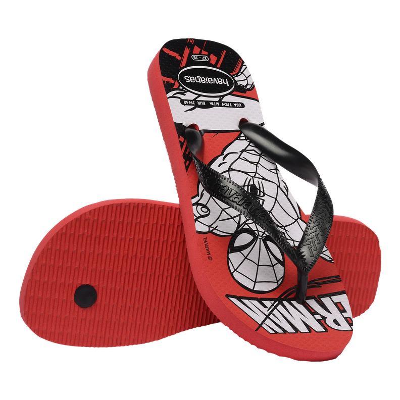 Sandalias Hombre Top Rojo Marvel Havaianas-3