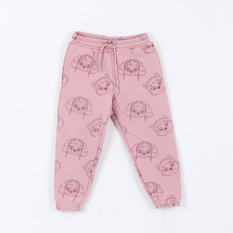 Pantalón de Buzo Niña Skye & Everest Rosado Paw Patrol