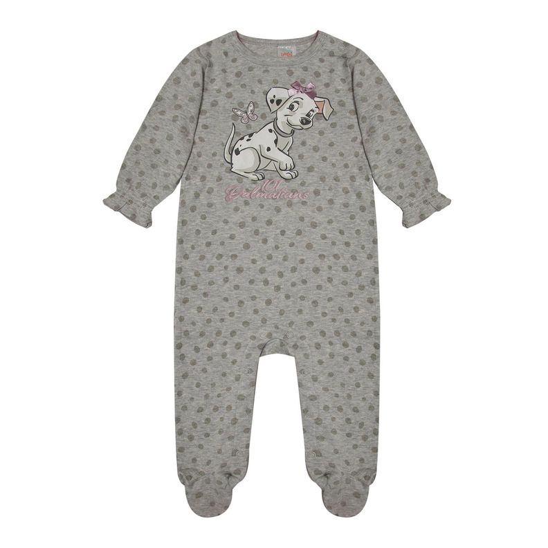 Enterito Bebe 101 Dalmatas Puppy Gris Disney-0