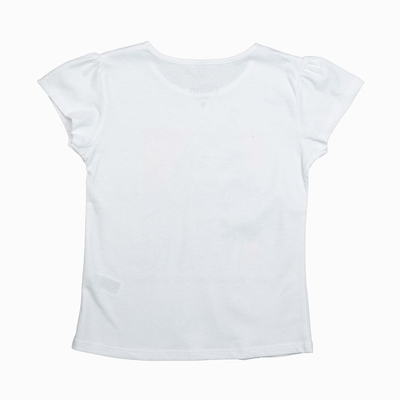 Polera Niña Frozen Time Blanco Disney-5