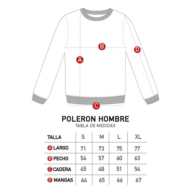 Poleron Hombre Vintage Blanco Marvel-3
