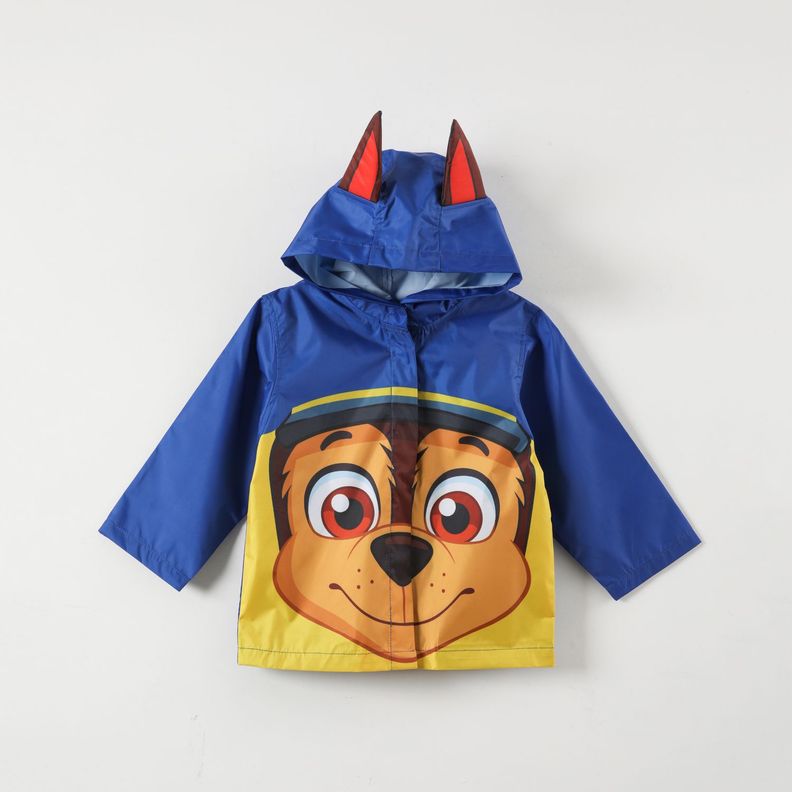 Chaqueta Impermeable Niño Chase Orejitas Azul Paw Patrol-0