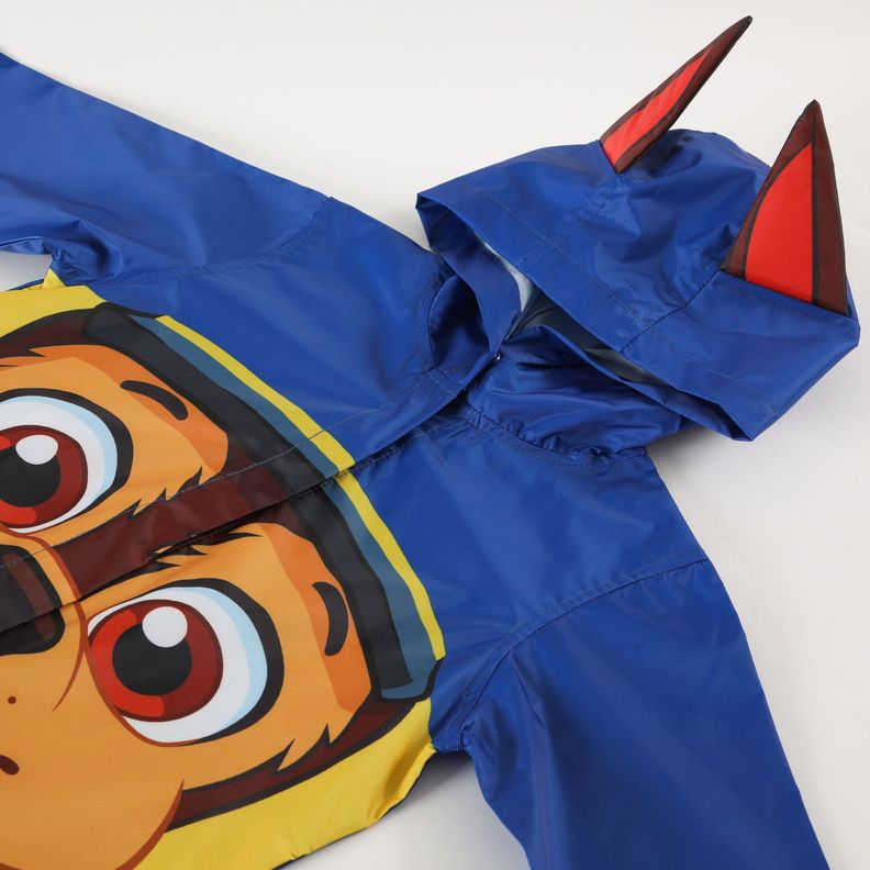 Chaqueta Impermeable Niño Chase Orejitas Azul Paw Patrol-1