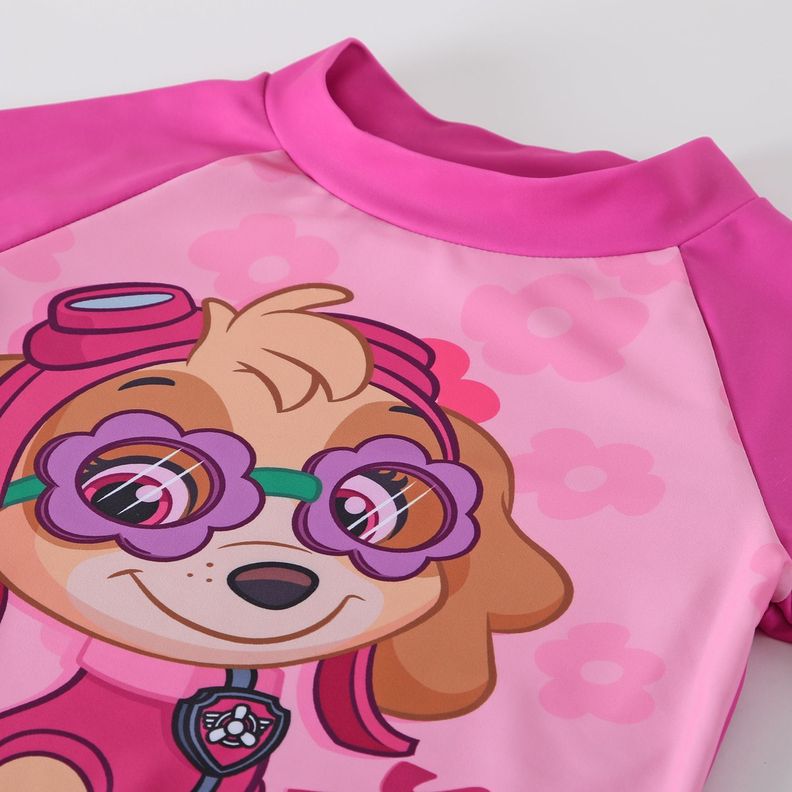 Polera Uv Niña Skye Rosado Paw Patrol-3