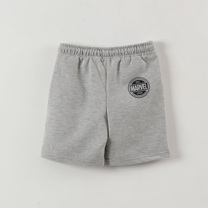 Short Niño Telaraña Spiderman I Gris Marvel-2