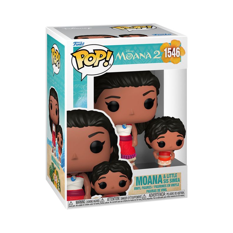 Funko Pop Moana & Simea Disney - 1546-1