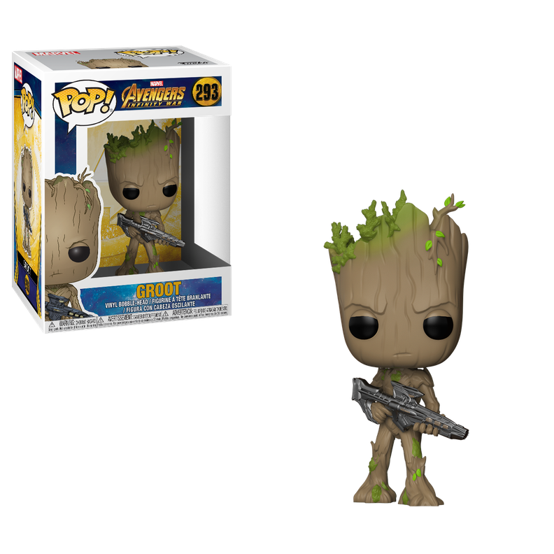 Funko Pop Groot Avengers Marvel - 293-1