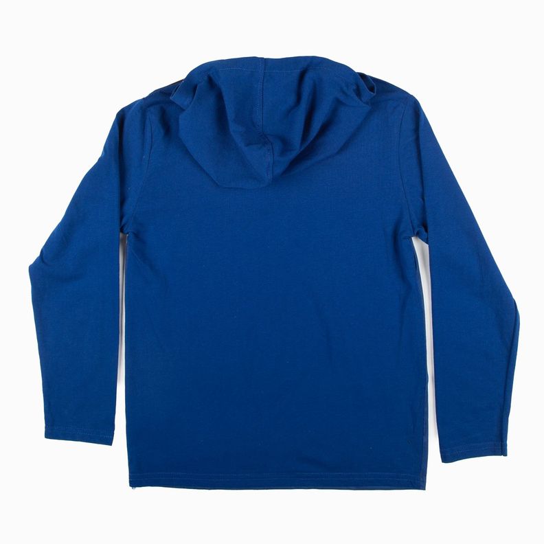Polera Disfraz Niño Capitan America Azul Marvel-4