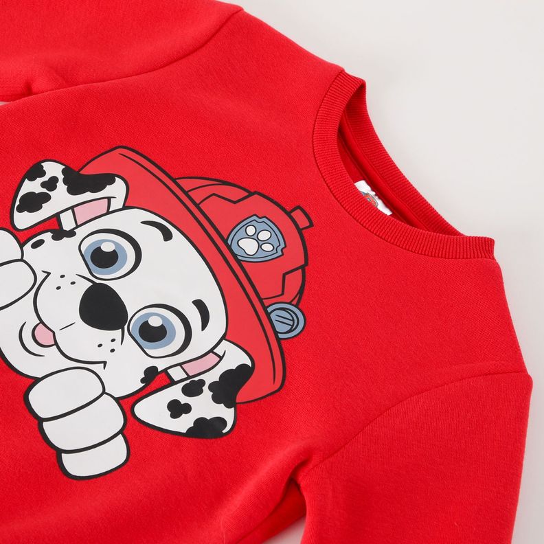 Poleron Niño Marshal Rojo Paw Patrol-1