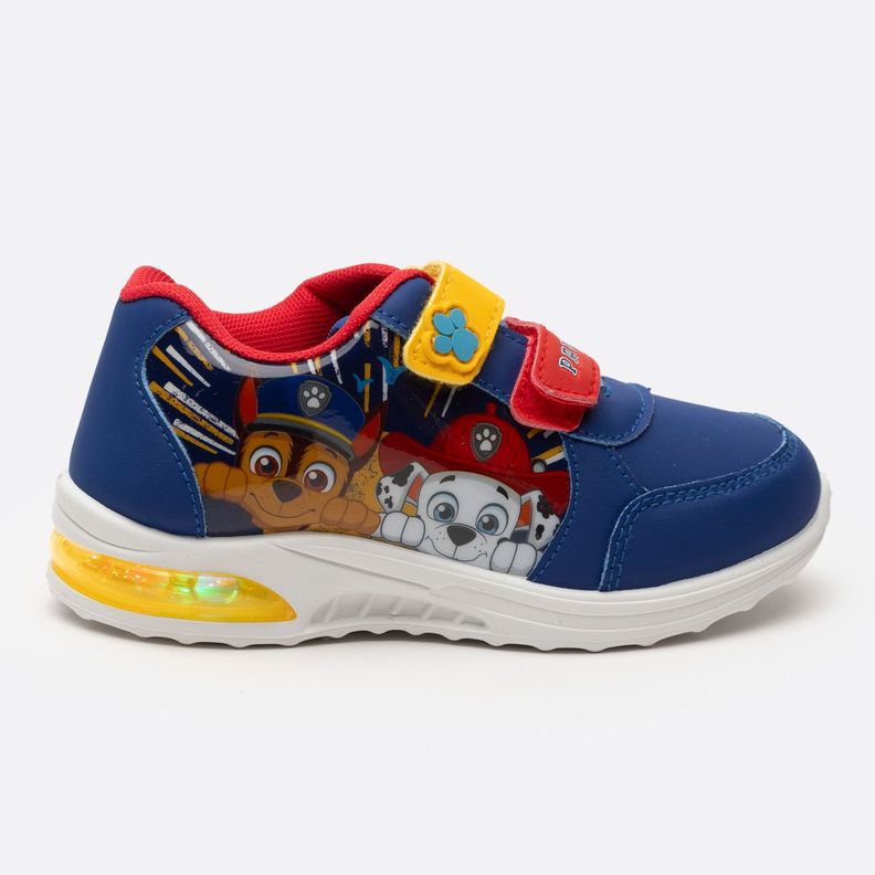 Zapatilla Con Luces Niño Personaje Azul Paw Patrol-0