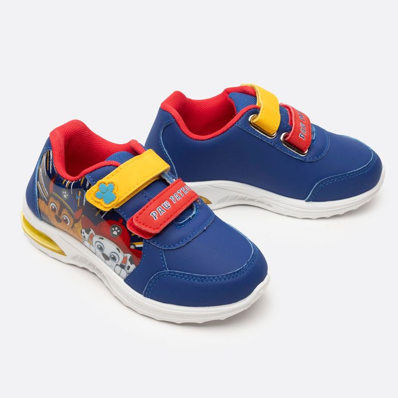 Zapatilla Con Luces Niño Personaje Azul Paw Patrol-1