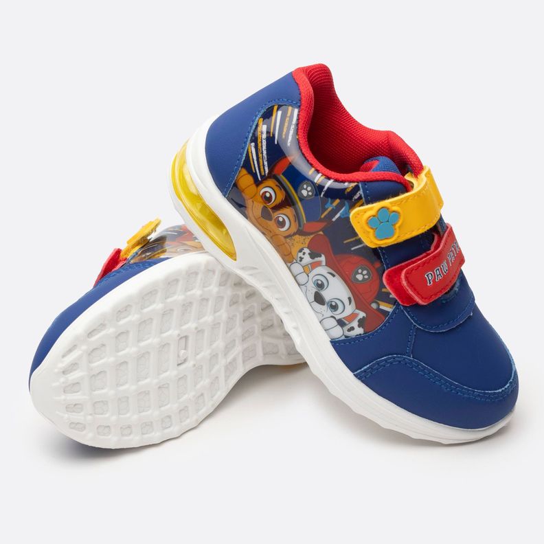 Zapatilla Con Luces Niño Personaje Azul Paw Patrol-2