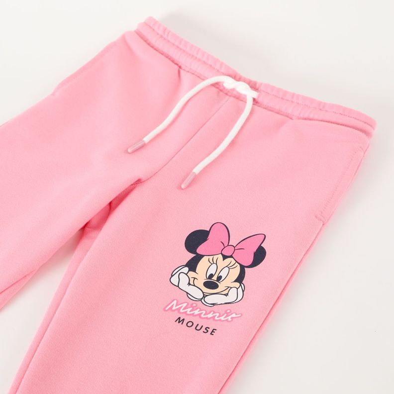 Pantalon de Buzo Niña Minnie Rosado Disney-2
