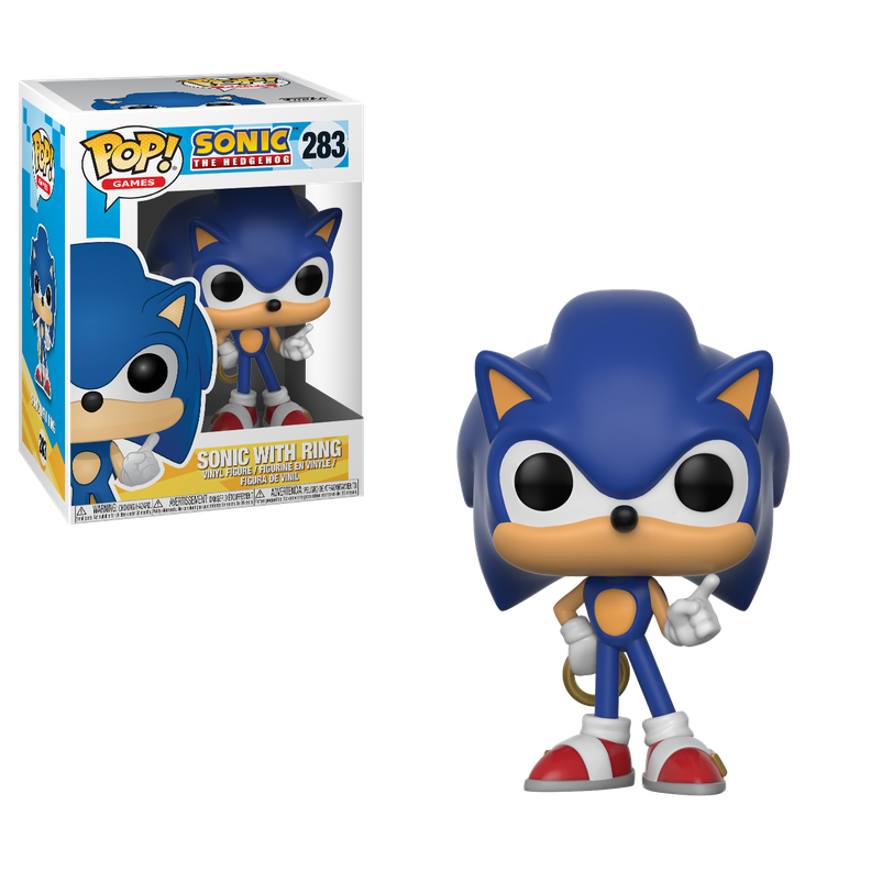 Funko Pop Juegos: Sonic With Ring - 283-0