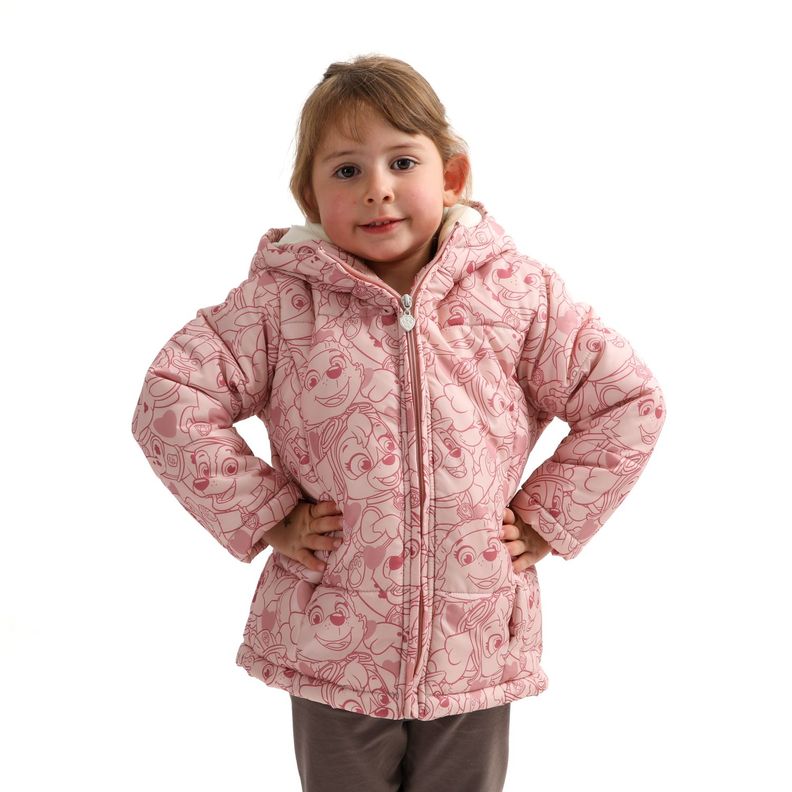 Parka Niña Adventures Rosado Paw Patrol-0