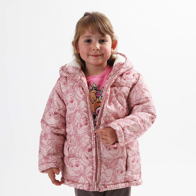 Parka Niña Adventures Rosado Paw Patrol-1