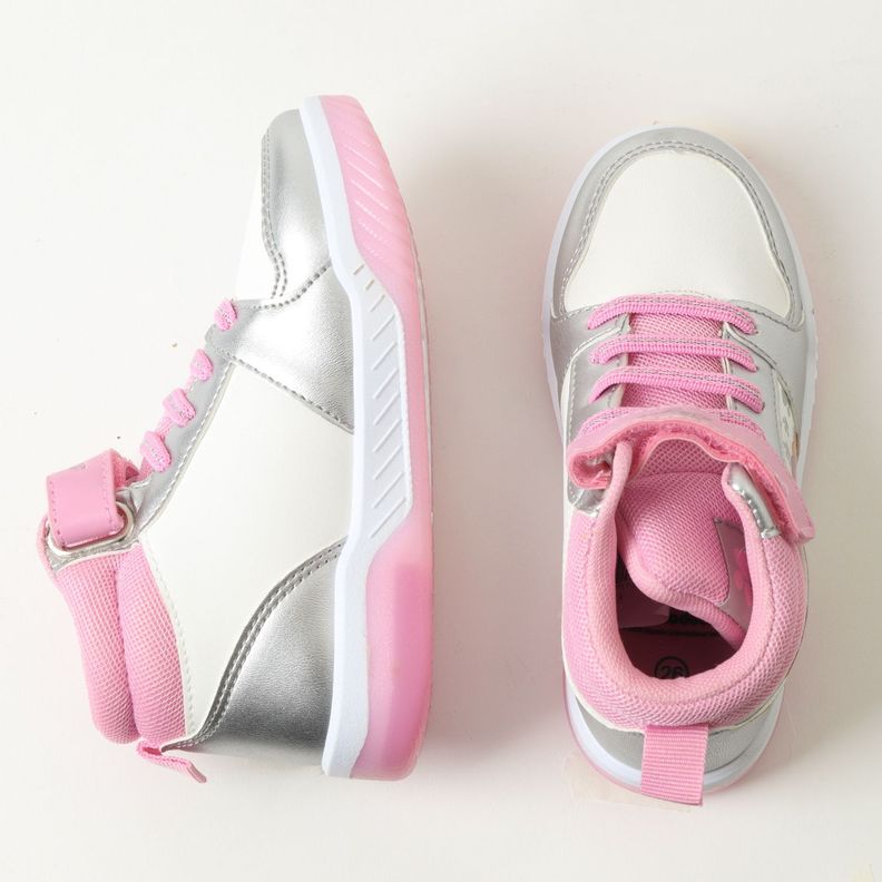 Zapatilla Con Luces Niña Sky Paws Rosado Paw Patrol-4