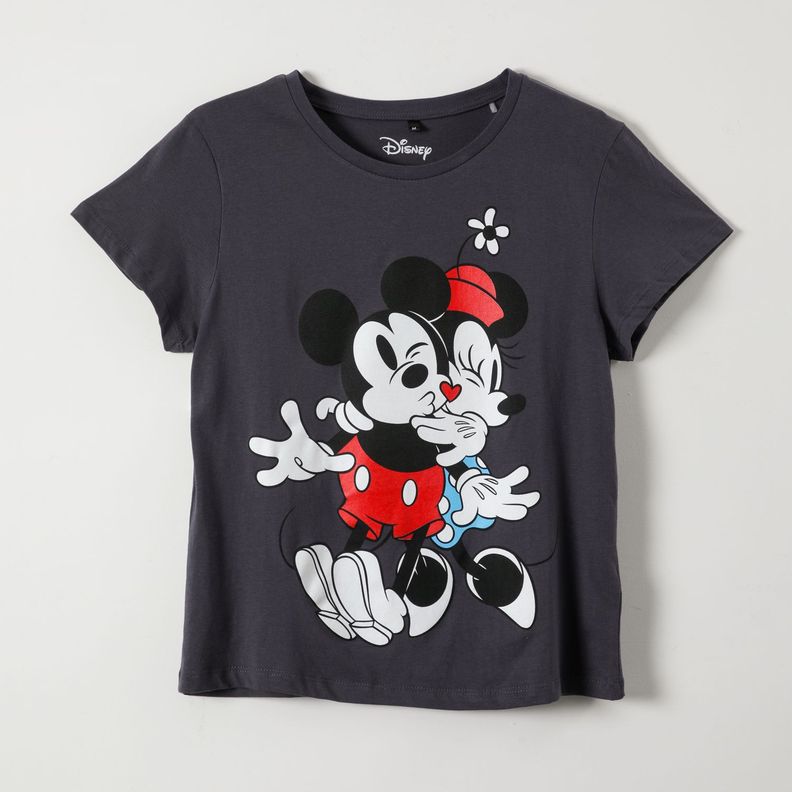 Polera Manga Corta Mujer Abrazo Acero Minnie-0