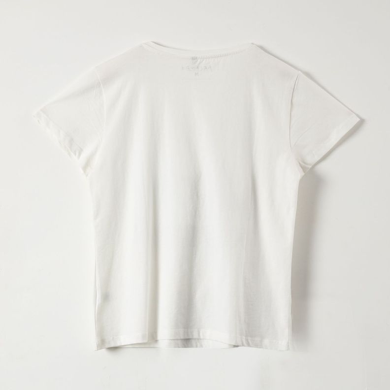 Polera Manga Corta Mujer Foto Blanco Friends-1
