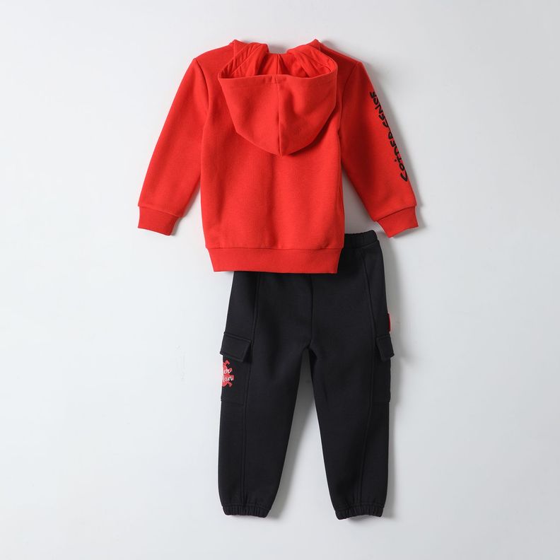 Buzo Niño Spiderman Mascara Rojo Marvel-6